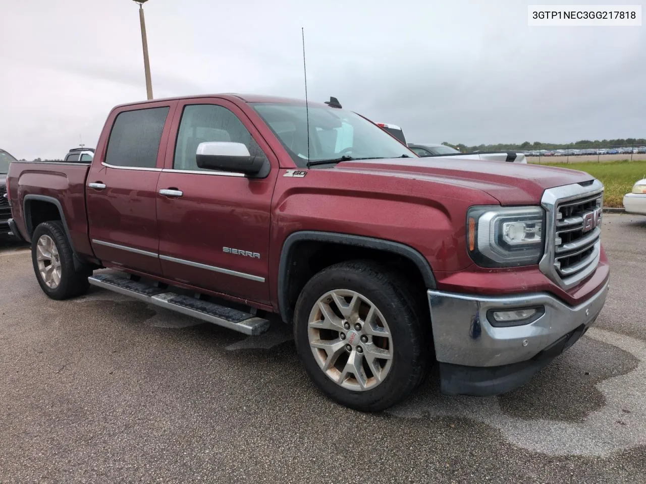 2016 GMC Sierra C1500 Slt VIN: 3GTP1NEC3GG217818 Lot: 73792064