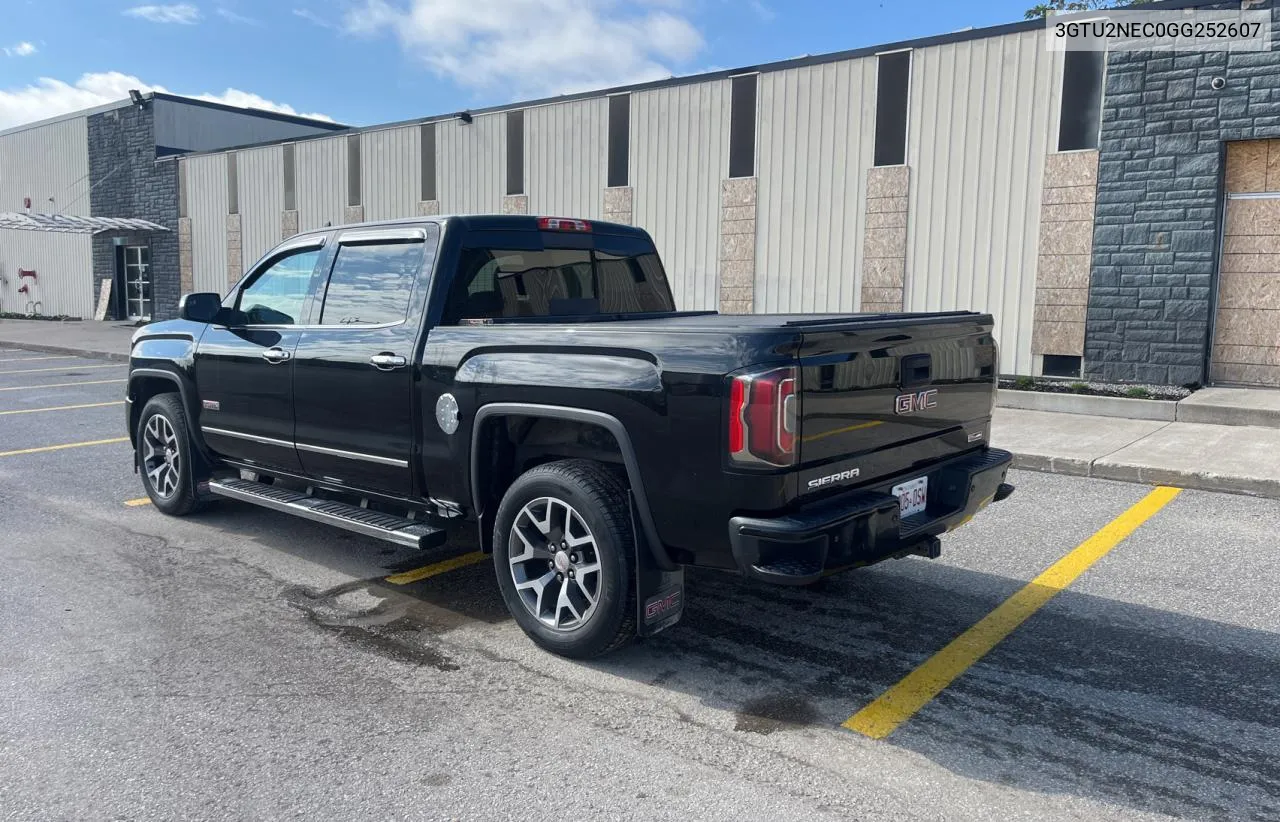 2016 GMC Sierra K1500 Slt VIN: 3GTU2NEC0GG252607 Lot: 73879624