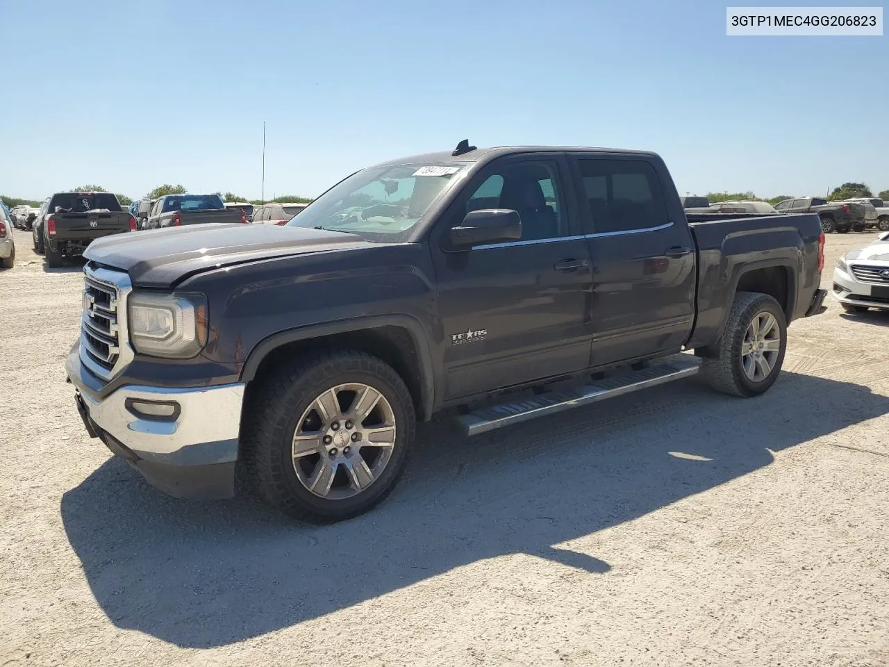 2016 GMC Sierra C1500 Sle VIN: 3GTP1MEC4GG206823 Lot: 73947714