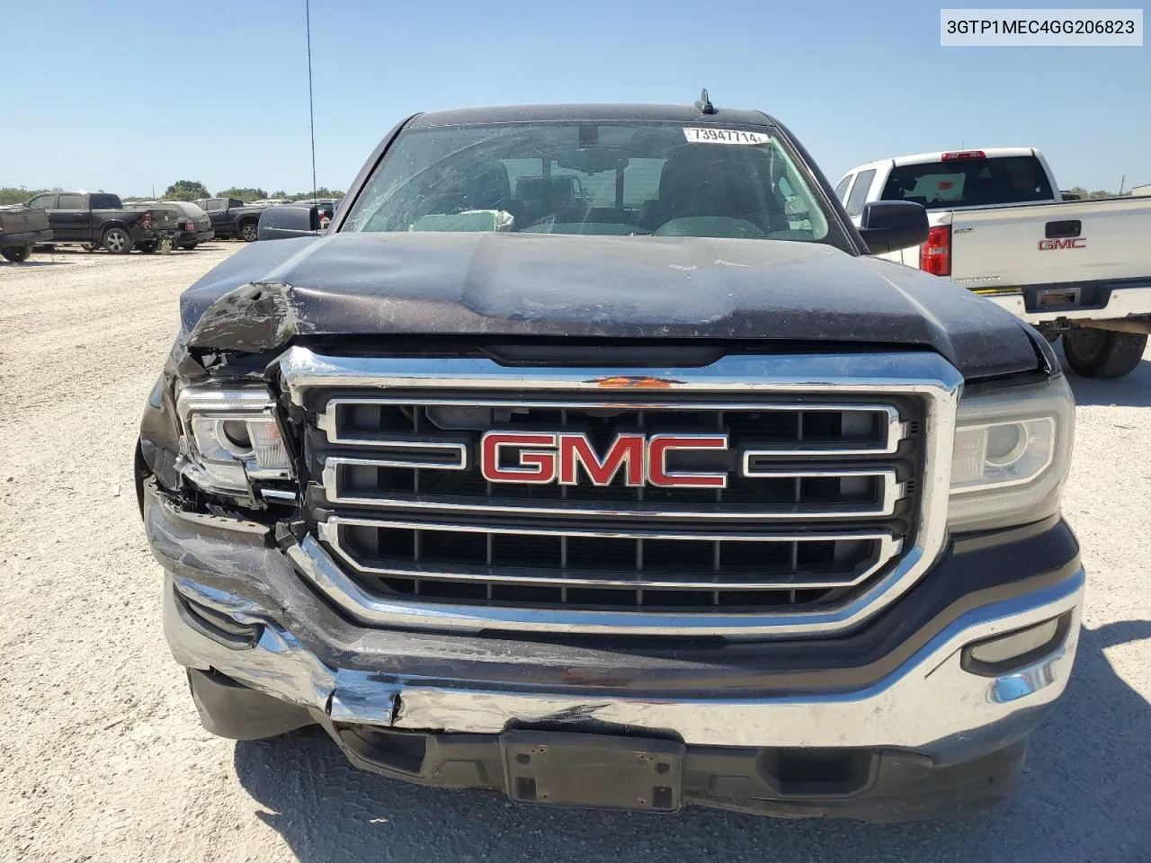 2016 GMC Sierra C1500 Sle VIN: 3GTP1MEC4GG206823 Lot: 73947714