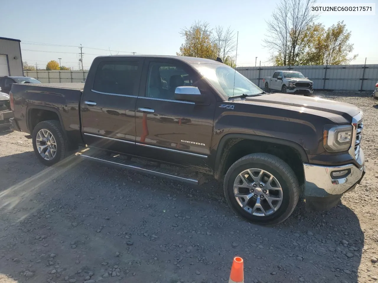 3GTU2NEC6GG217571 2016 GMC Sierra K1500 Slt