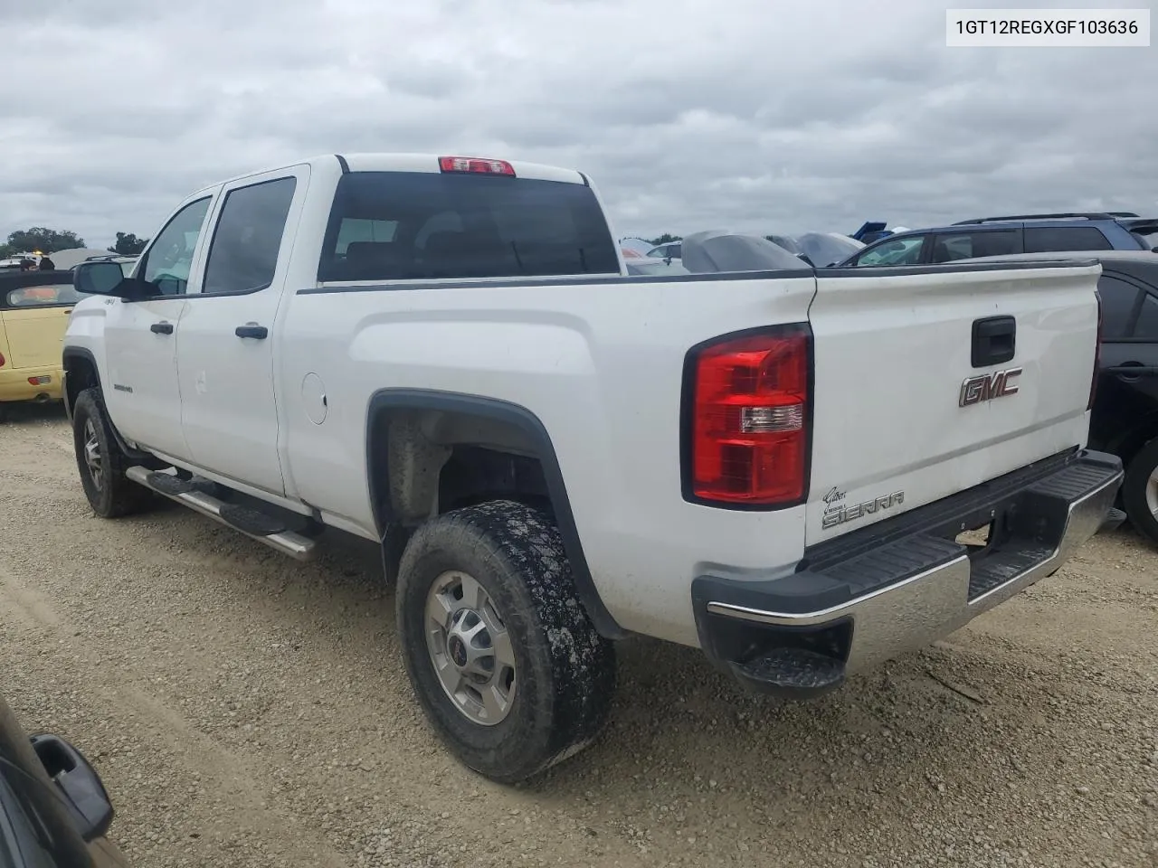 2016 GMC Sierra K2500 Heavy Duty VIN: 1GT12REGXGF103636 Lot: 74135234