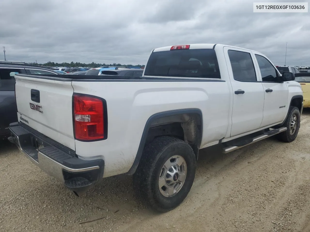 2016 GMC Sierra K2500 Heavy Duty VIN: 1GT12REGXGF103636 Lot: 74135234