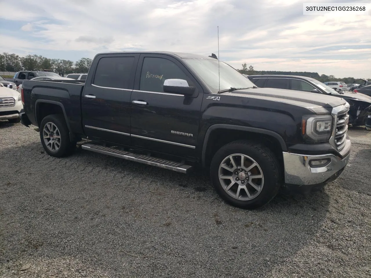 2016 GMC Sierra K1500 Slt VIN: 3GTU2NEC1GG236268 Lot: 74339954