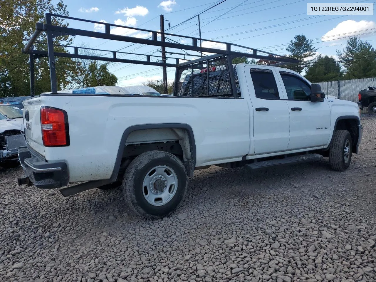 2016 GMC Sierra K2500 Heavy Duty VIN: 1GT22REG7GZ294001 Lot: 74385914