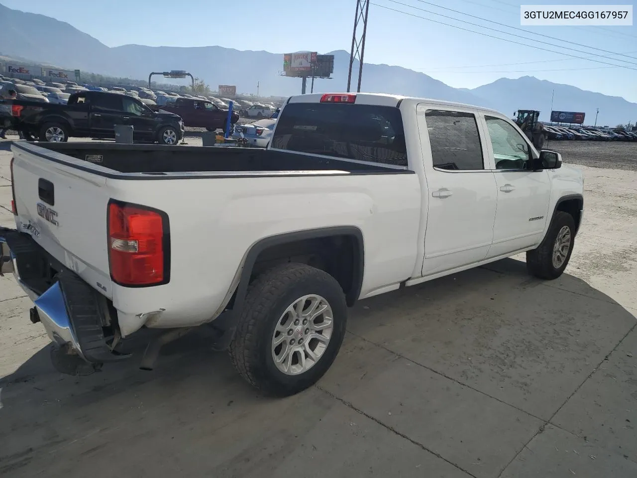 3GTU2MEC4GG167957 2016 GMC Sierra K1500 Sle