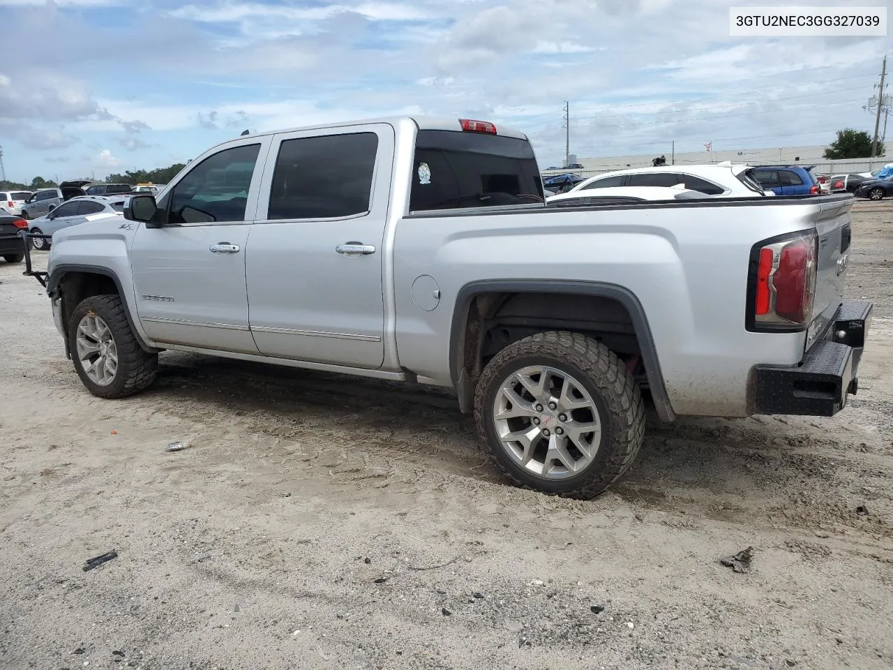 2016 GMC Sierra K1500 Slt VIN: 3GTU2NEC3GG327039 Lot: 74672304