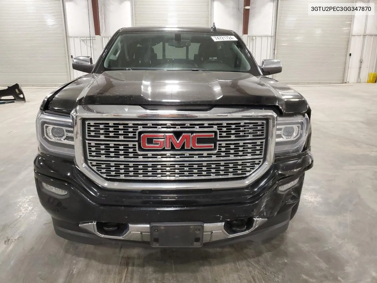 2016 GMC Sierra K1500 Denali VIN: 3GTU2PEC3GG347870 Lot: 74721724