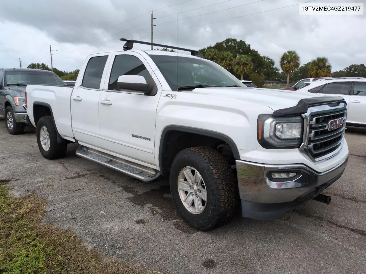 2016 GMC Sierra K1500 Sle VIN: 1GTV2MEC4GZ219477 Lot: 74765894