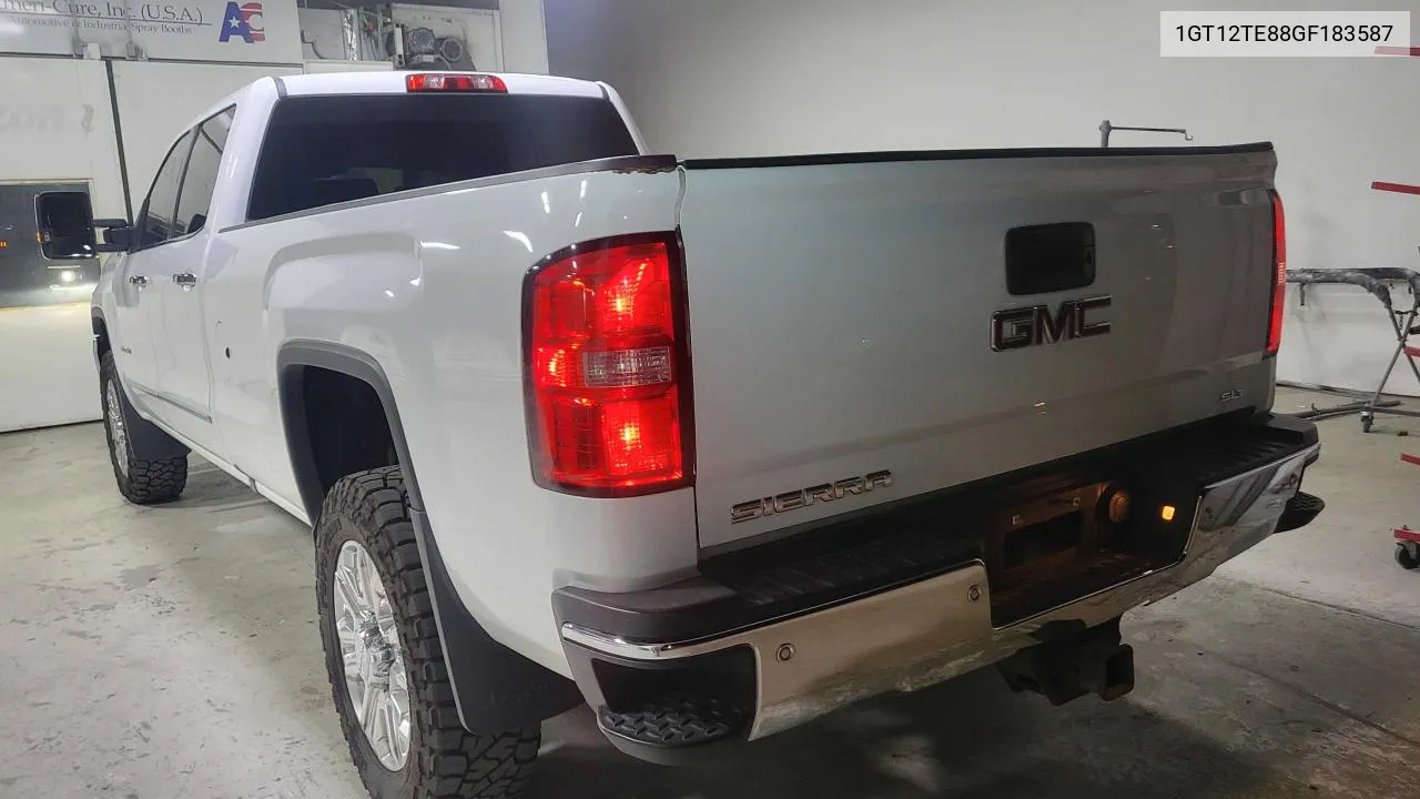 2016 GMC Sierra K2500 Slt VIN: 1GT12TE88GF183587 Lot: 74847644