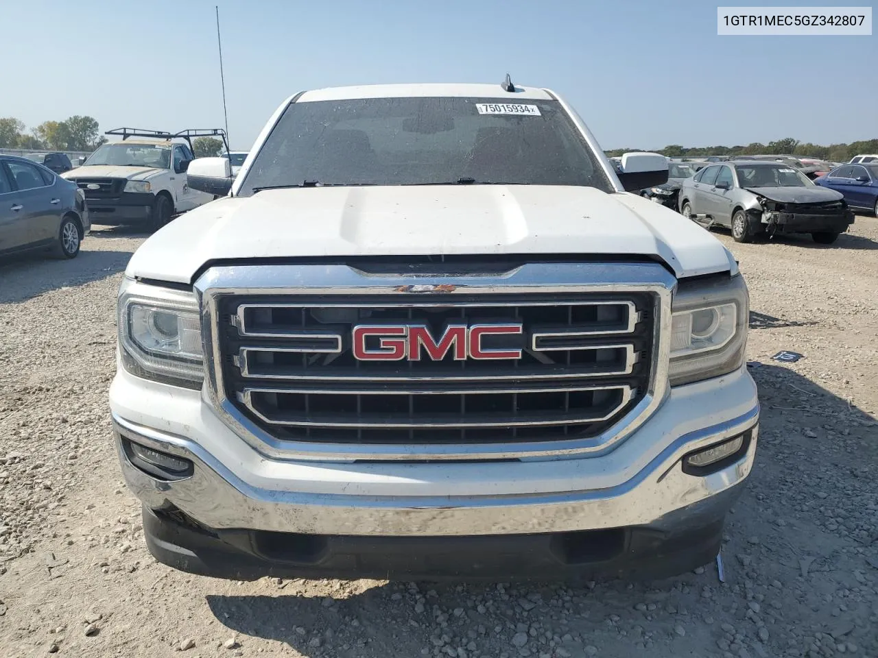 2016 GMC Sierra C1500 Sle VIN: 1GTR1MEC5GZ342807 Lot: 75015934