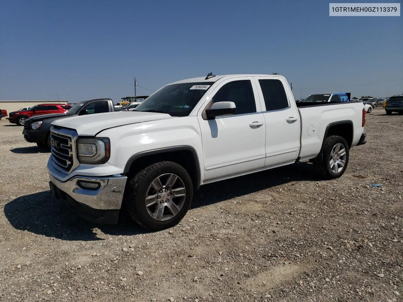 2016 GMC Sierra C1500 Sle VIN: 1GTR1MEH0GZ113379 Lot: 75066094