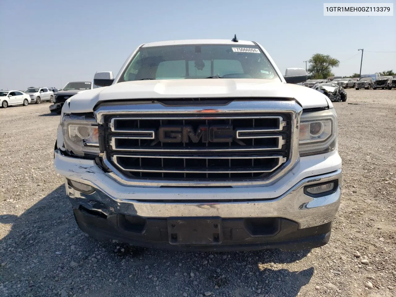 2016 GMC Sierra C1500 Sle VIN: 1GTR1MEH0GZ113379 Lot: 75066094