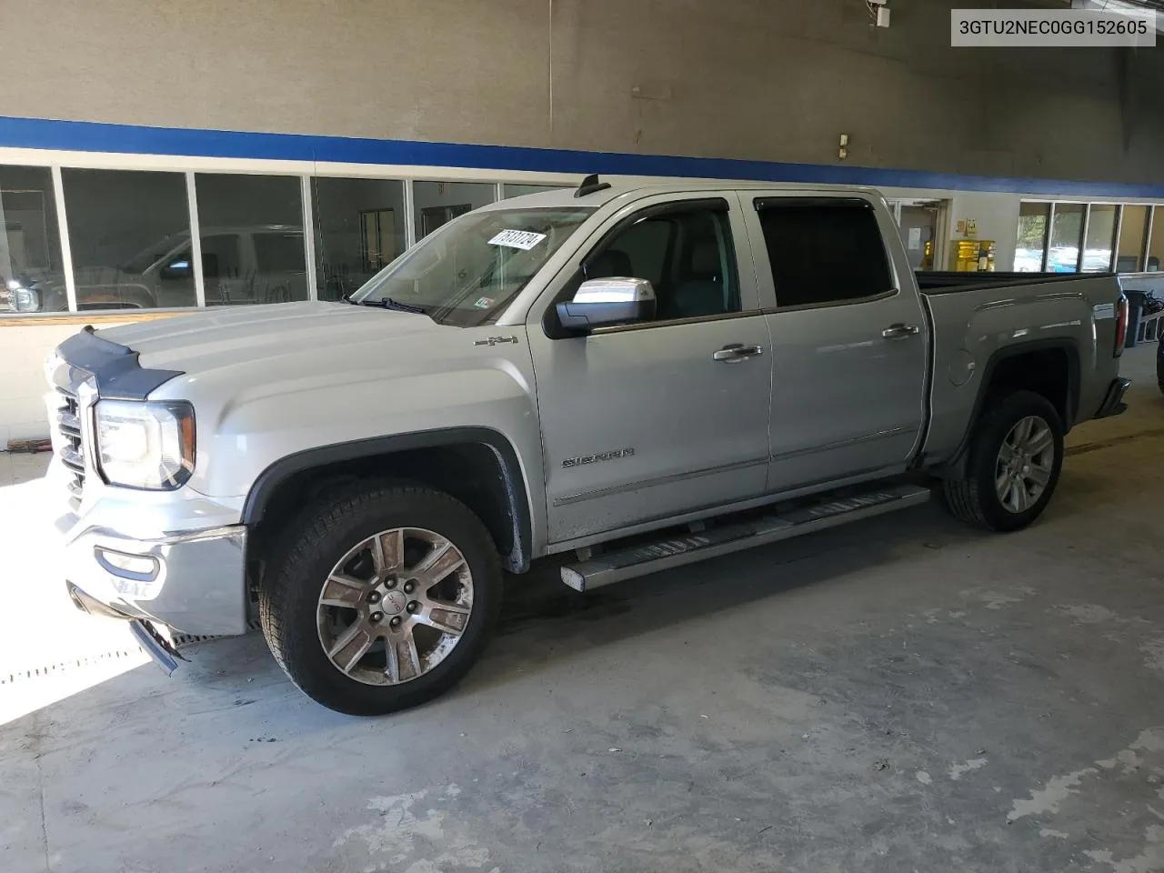 2016 GMC Sierra K1500 Slt VIN: 3GTU2NEC0GG152605 Lot: 75131724