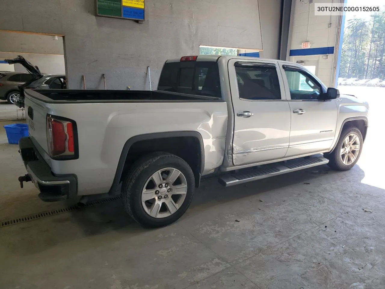 2016 GMC Sierra K1500 Slt VIN: 3GTU2NEC0GG152605 Lot: 75131724