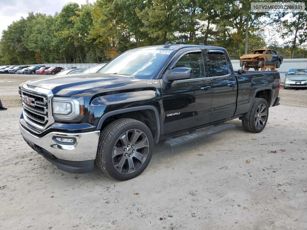 2016 GMC Sierra K1500 Sle VIN: 1GTV2MEC3GZ286331 Lot: 75201624