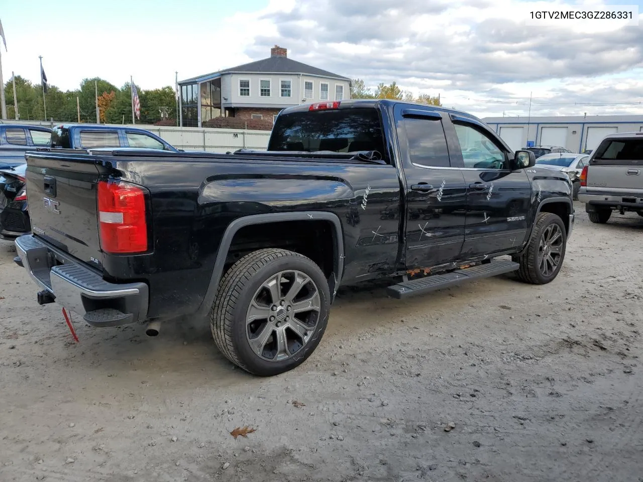 2016 GMC Sierra K1500 Sle VIN: 1GTV2MEC3GZ286331 Lot: 75201624