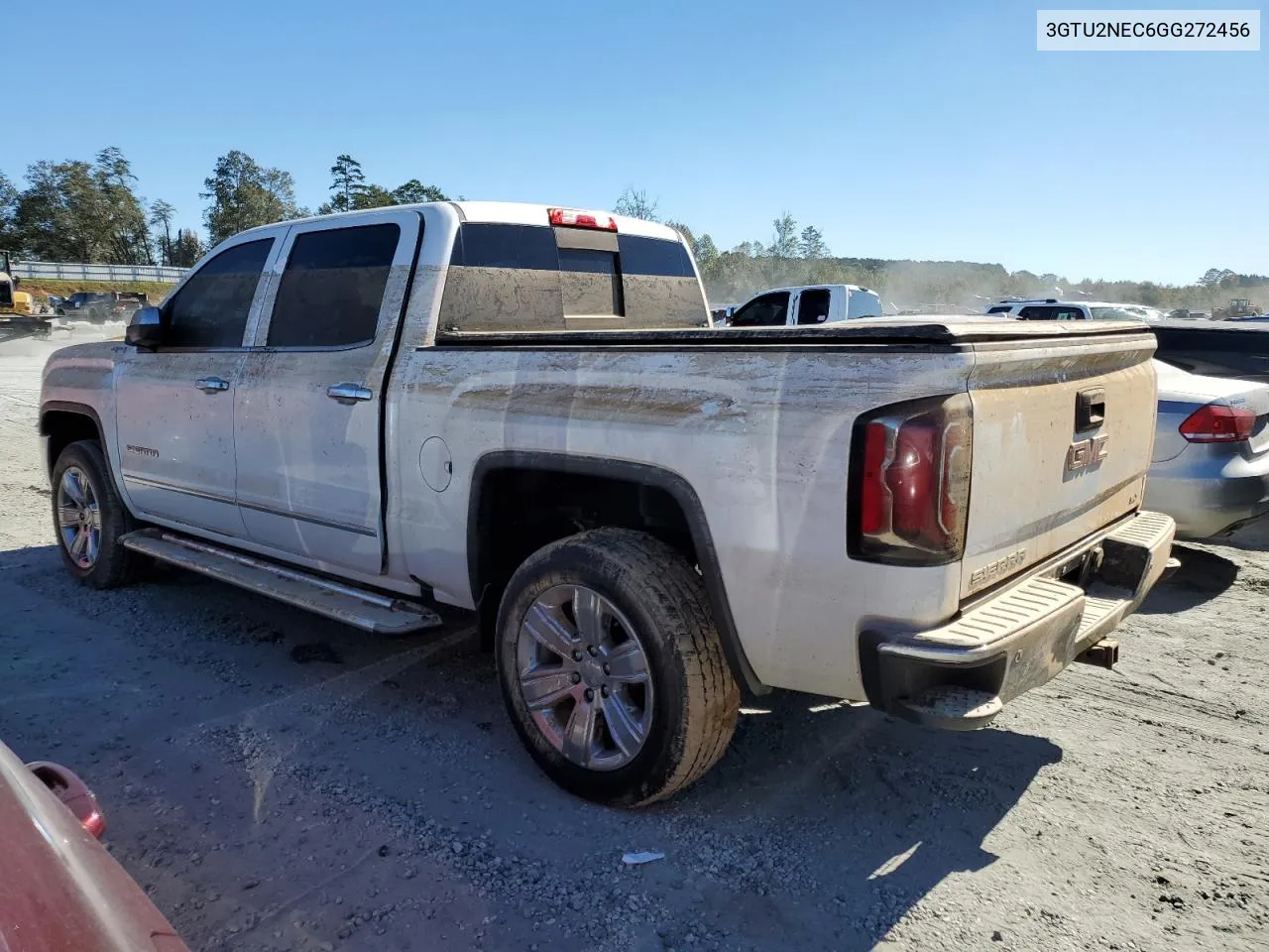 2016 GMC Sierra K1500 Slt VIN: 3GTU2NEC6GG272456 Lot: 75213344