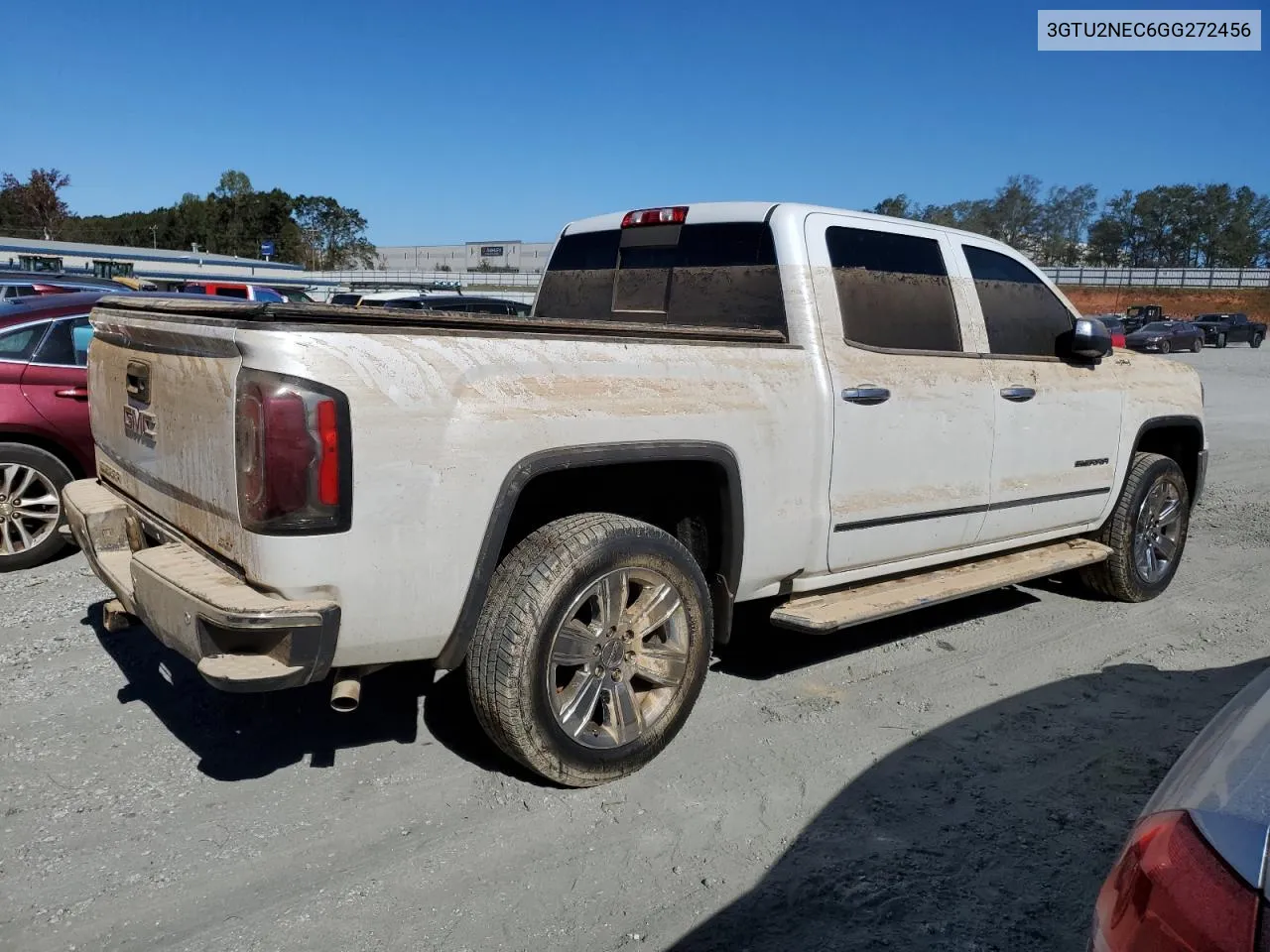 2016 GMC Sierra K1500 Slt VIN: 3GTU2NEC6GG272456 Lot: 75213344