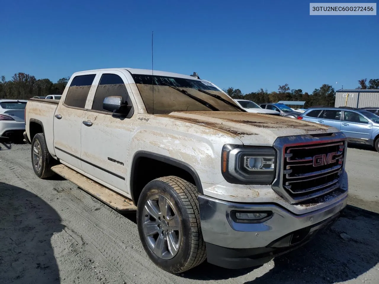 2016 GMC Sierra K1500 Slt VIN: 3GTU2NEC6GG272456 Lot: 75213344