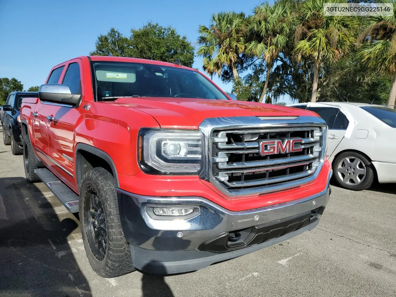 2016 GMC Sierra K1500 Slt VIN: 3GTU2NEC9GG225146 Lot: 75233094