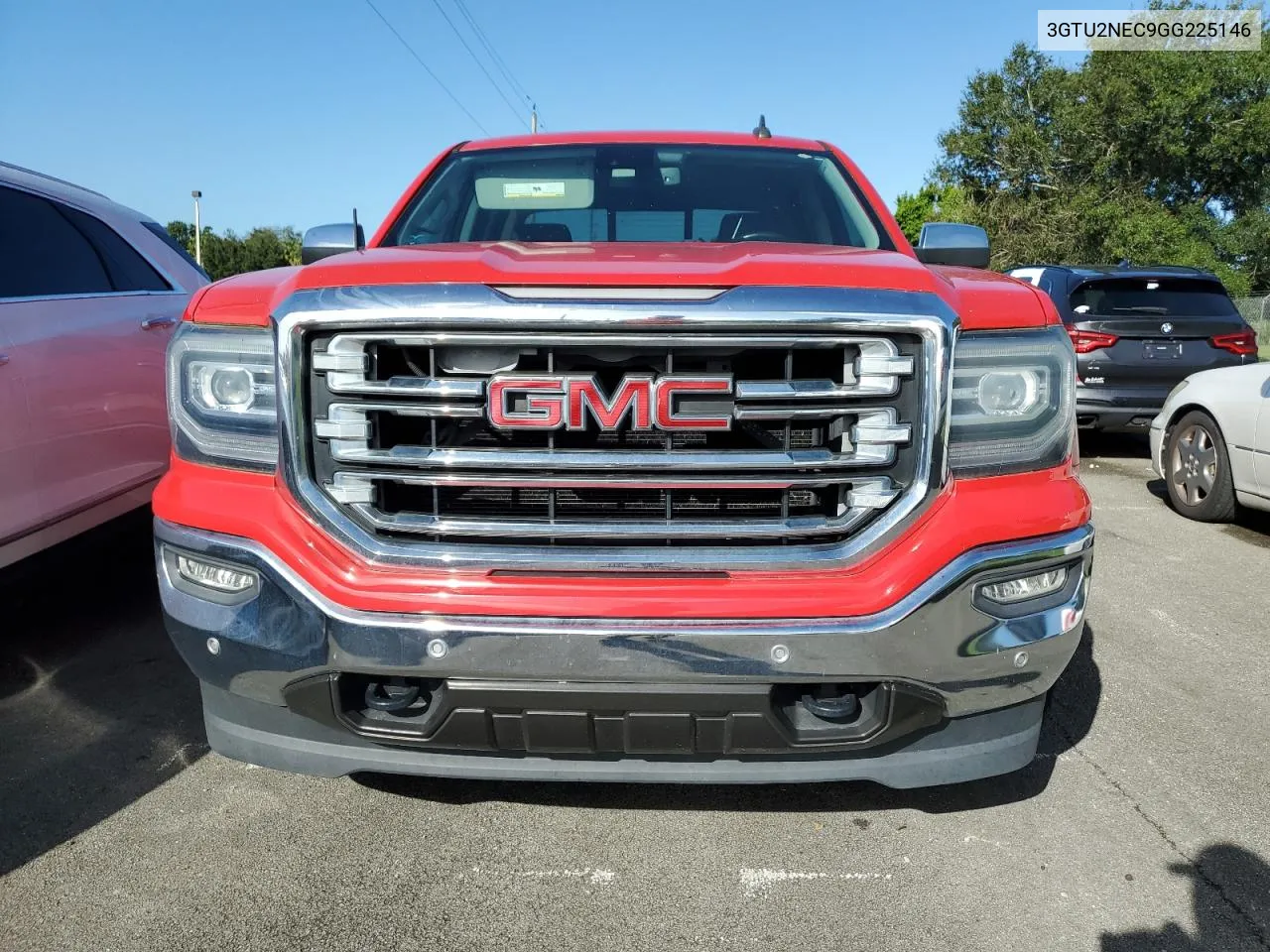 2016 GMC Sierra K1500 Slt VIN: 3GTU2NEC9GG225146 Lot: 75233094