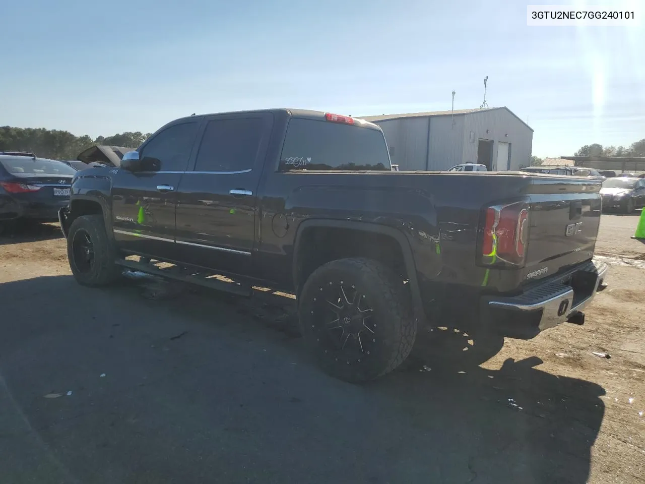 2016 GMC Sierra K1500 Slt VIN: 3GTU2NEC7GG240101 Lot: 75334844