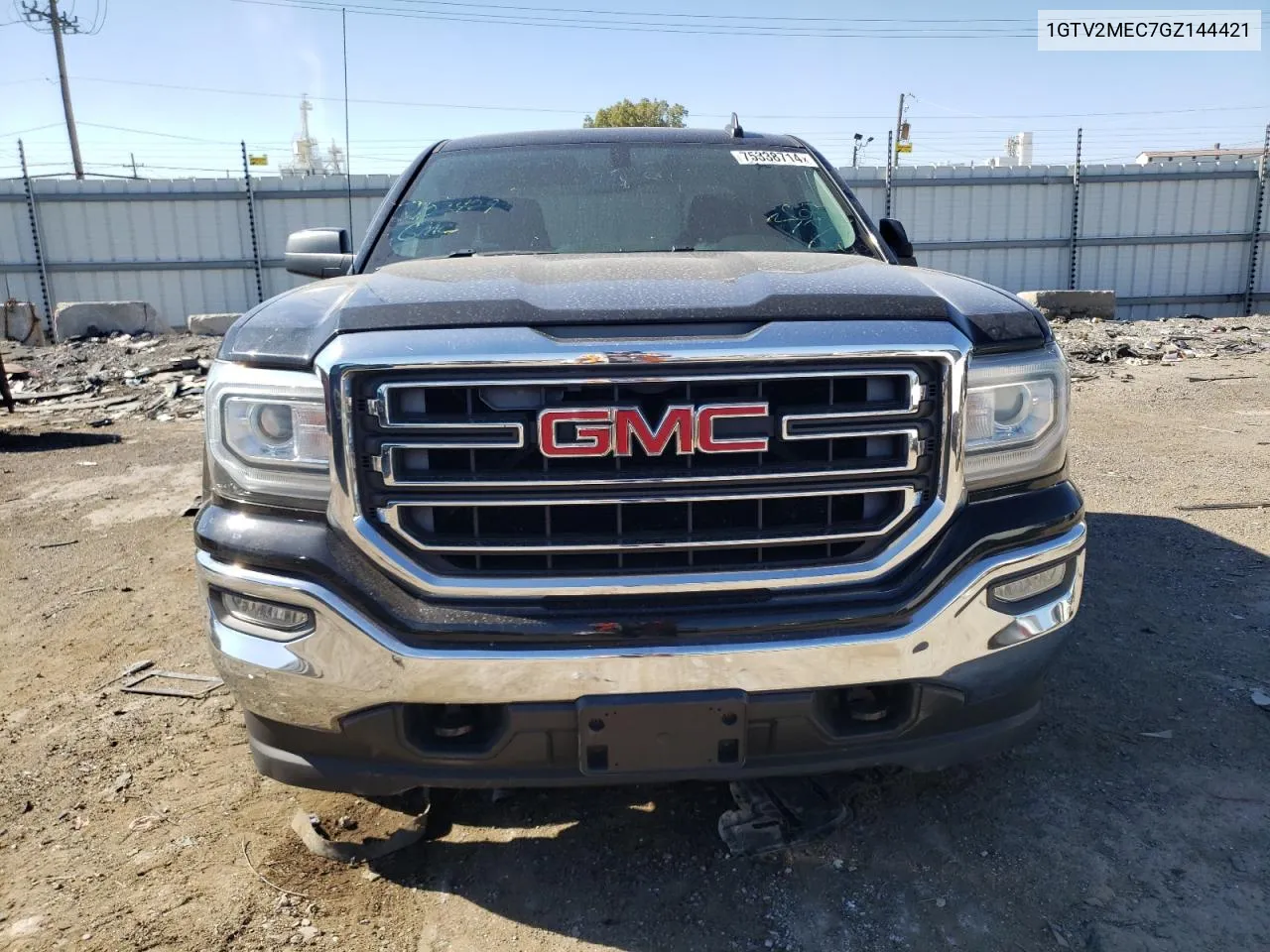 2016 GMC Sierra K1500 Sle VIN: 1GTV2MEC7GZ144421 Lot: 75338714