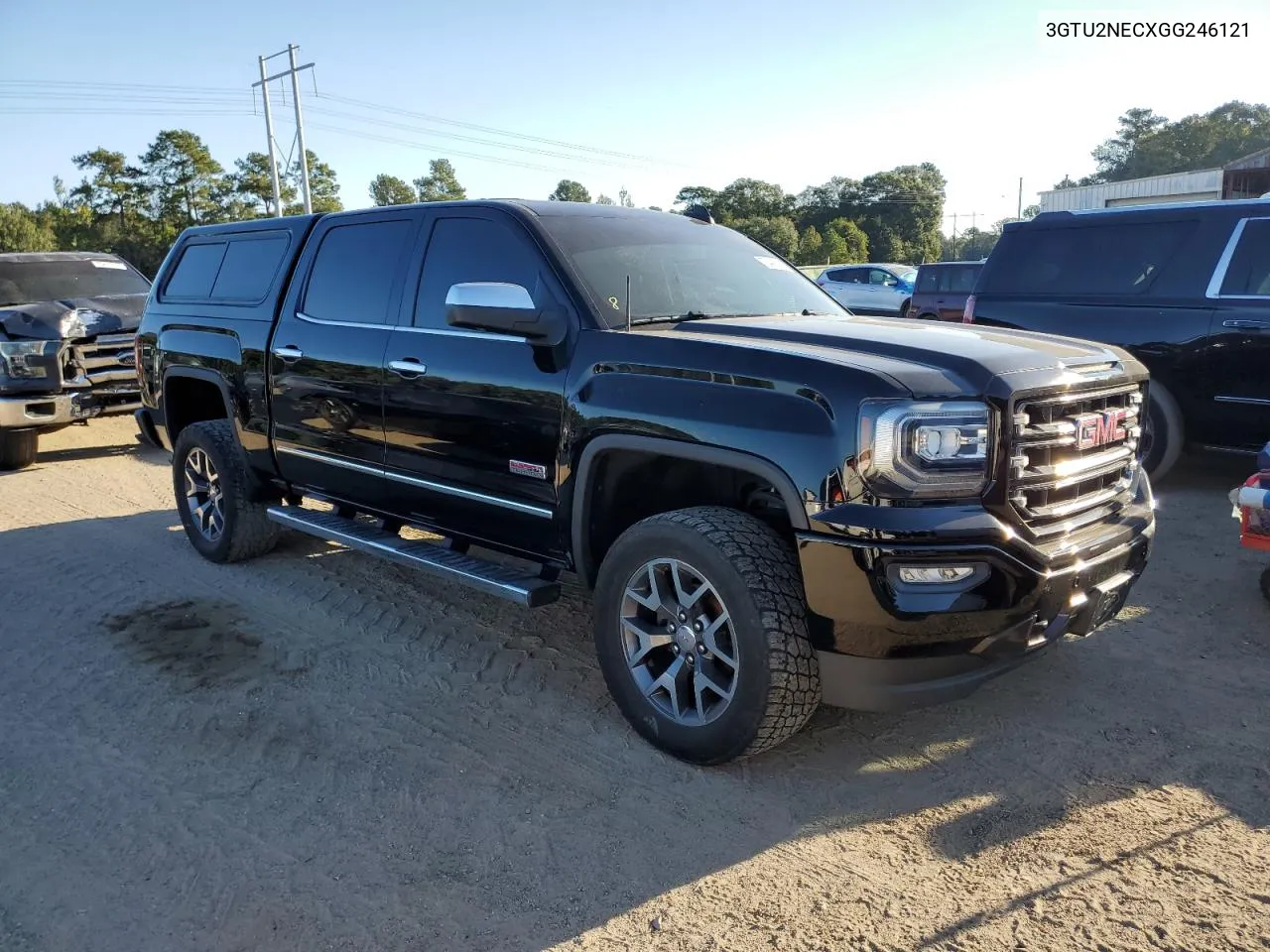 2016 GMC Sierra K1500 Slt VIN: 3GTU2NECXGG246121 Lot: 75442314