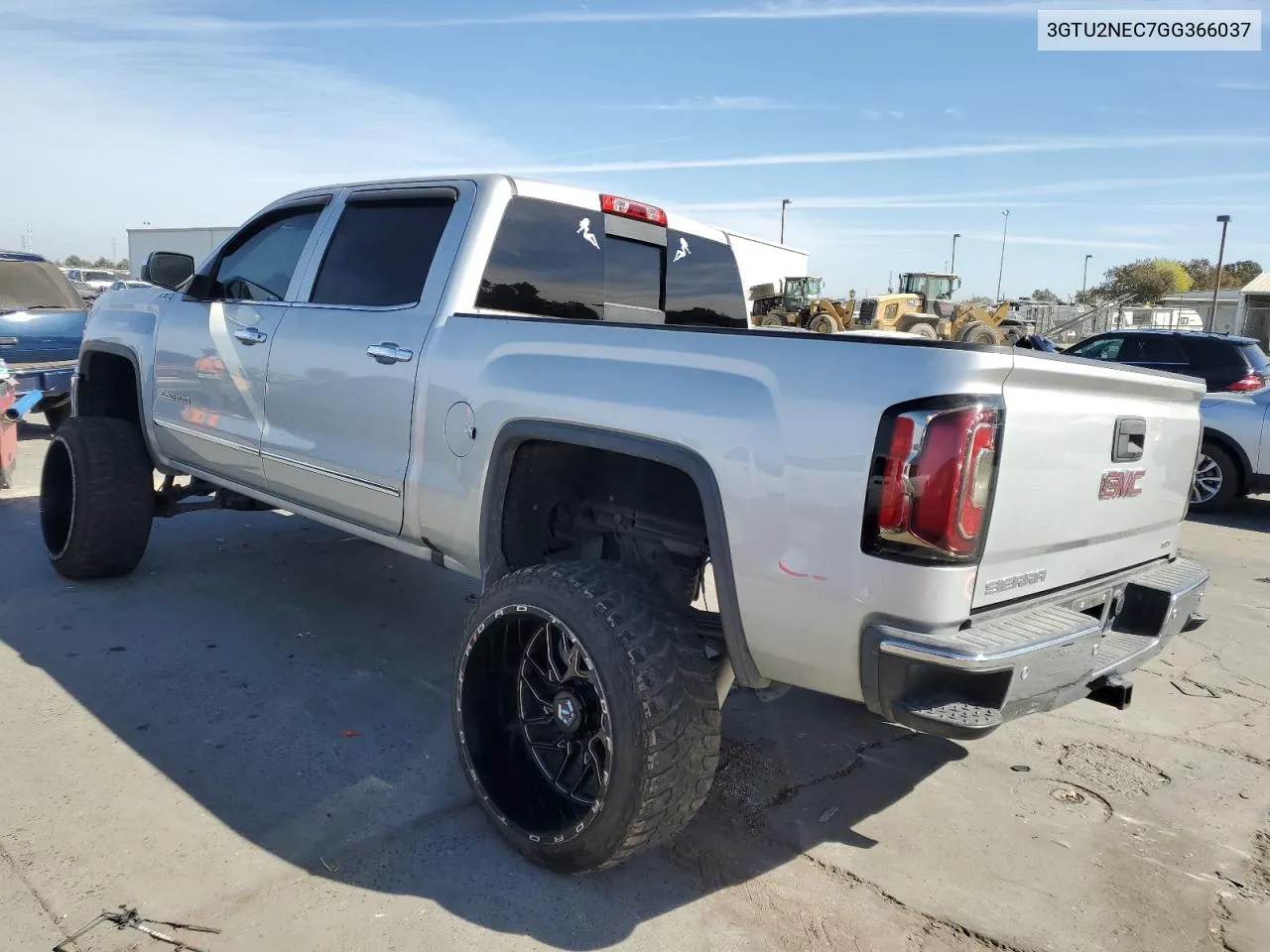 2016 GMC Sierra K1500 Slt VIN: 3GTU2NEC7GG366037 Lot: 75509704