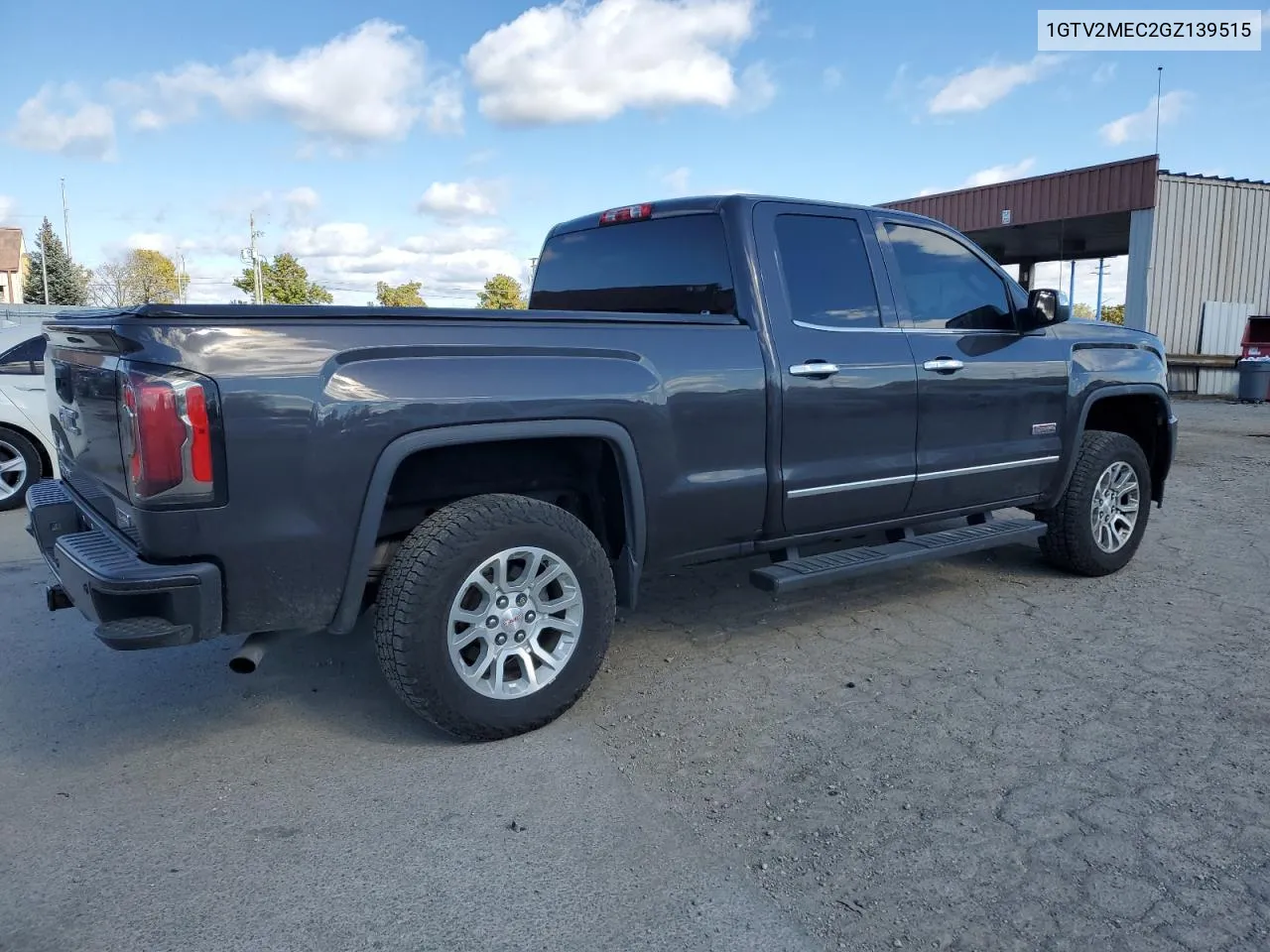 2016 GMC Sierra K1500 Sle VIN: 1GTV2MEC2GZ139515 Lot: 75580964