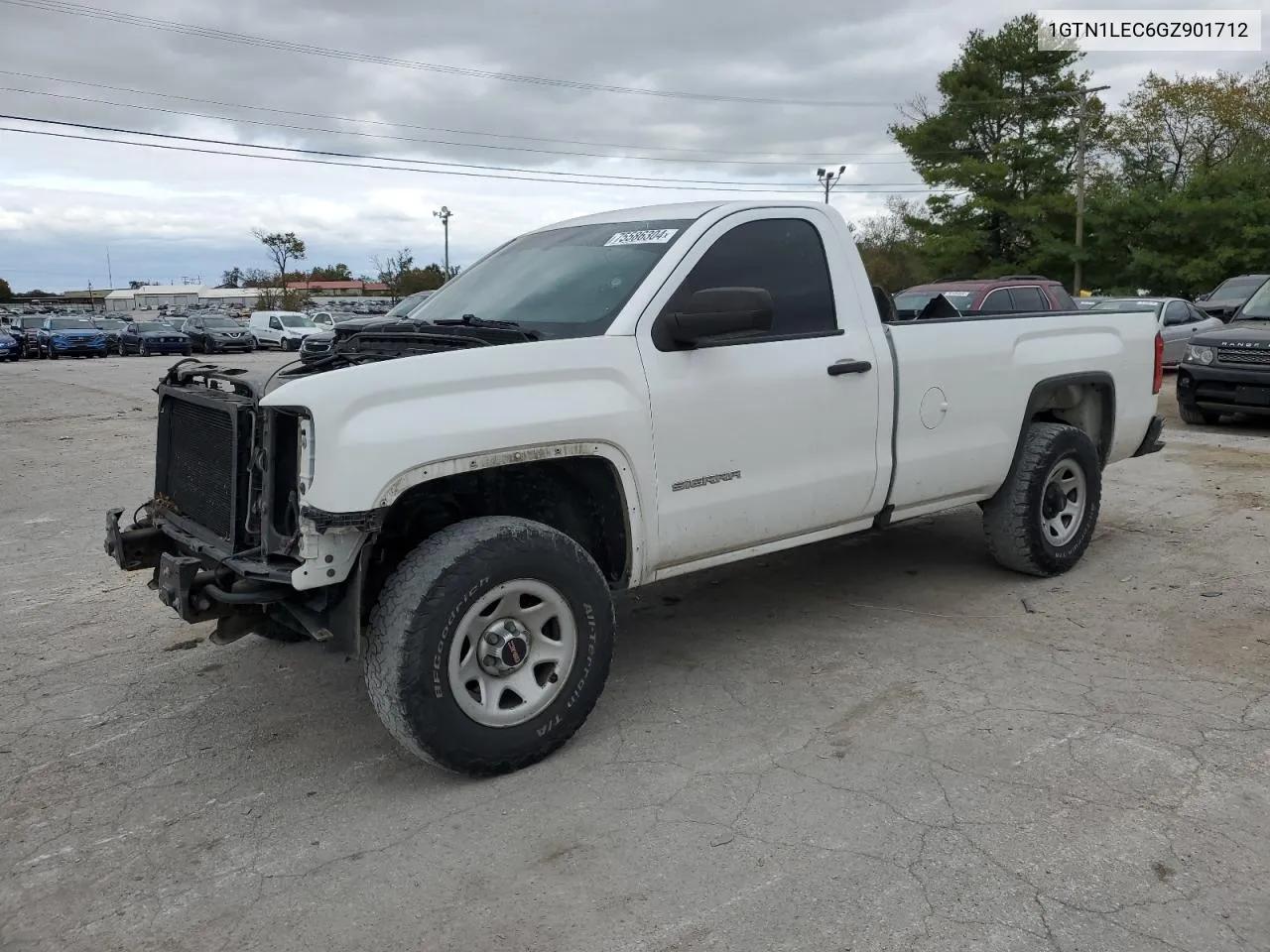 2016 GMC Sierra C1500 VIN: 1GTN1LEC6GZ901712 Lot: 75586304