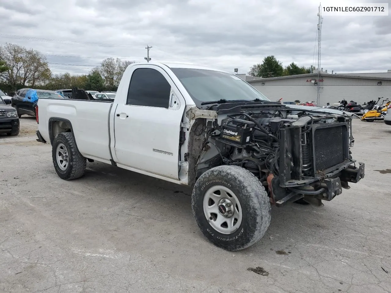 2016 GMC Sierra C1500 VIN: 1GTN1LEC6GZ901712 Lot: 75586304