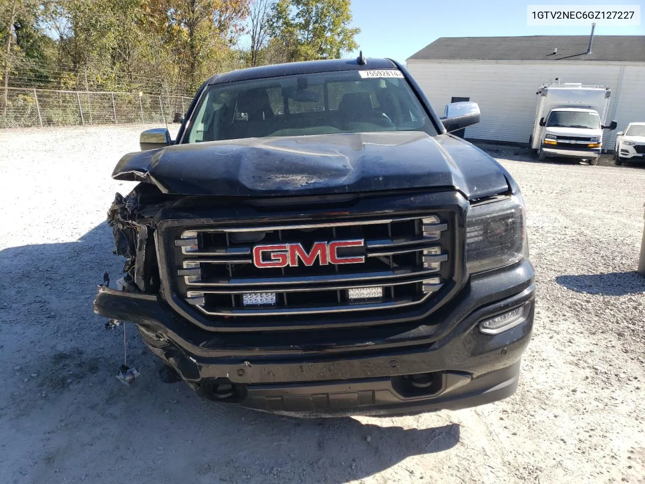 2016 GMC Sierra K1500 Slt VIN: 1GTV2NEC6GZ127227 Lot: 75592814