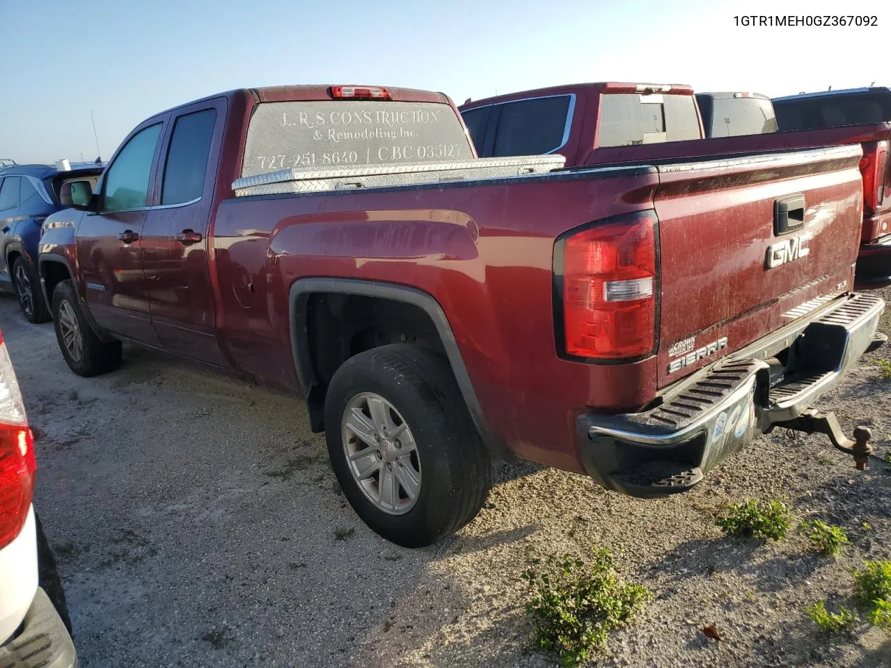 2016 GMC Sierra C1500 Sle VIN: 1GTR1MEH0GZ367092 Lot: 75806254