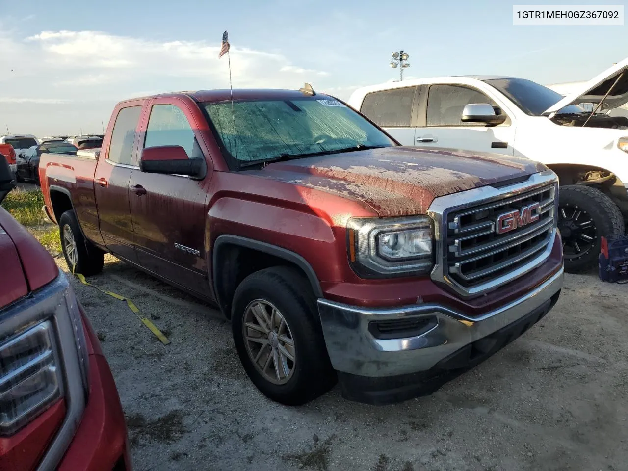 2016 GMC Sierra C1500 Sle VIN: 1GTR1MEH0GZ367092 Lot: 75806254