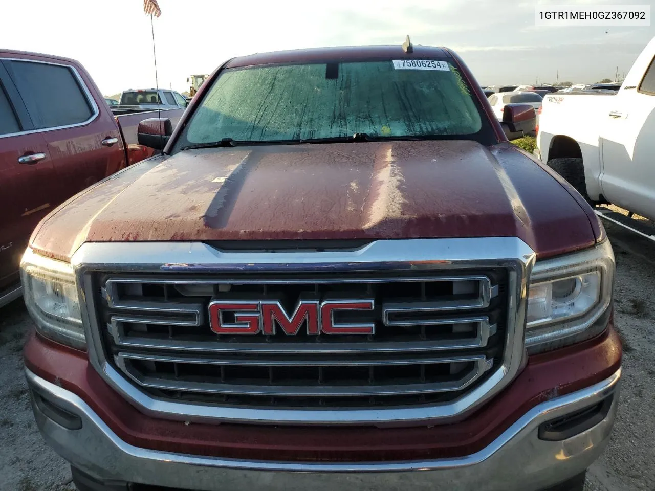 1GTR1MEH0GZ367092 2016 GMC Sierra C1500 Sle