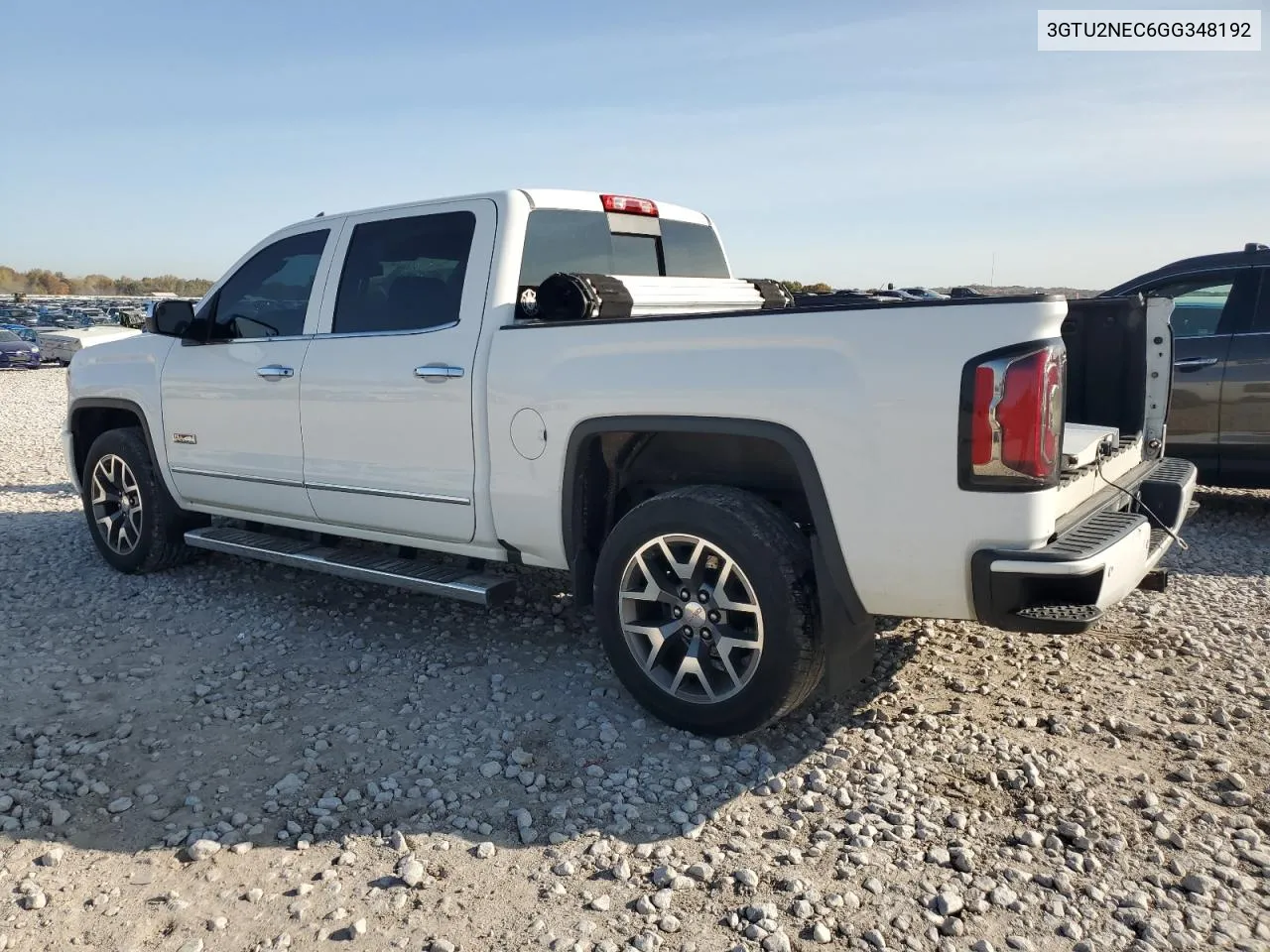 2016 GMC Sierra K1500 Slt VIN: 3GTU2NEC6GG348192 Lot: 76315814