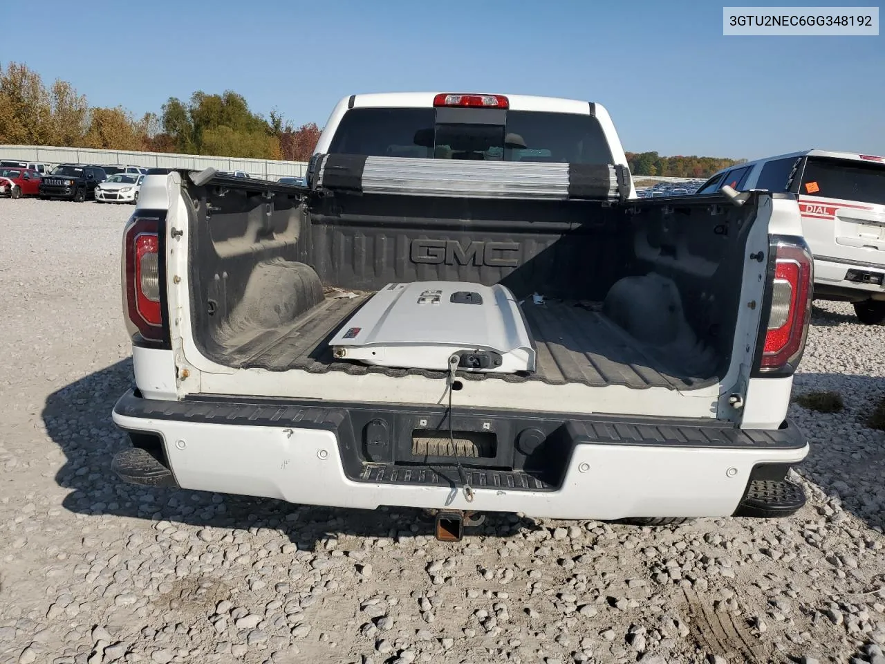 2016 GMC Sierra K1500 Slt VIN: 3GTU2NEC6GG348192 Lot: 76315814