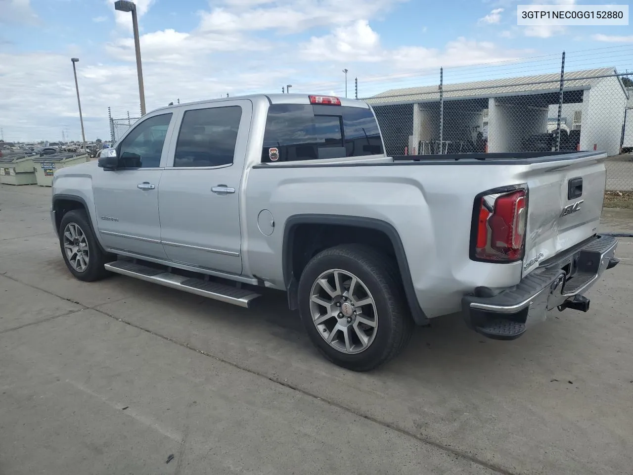 2016 GMC Sierra C1500 Slt VIN: 3GTP1NEC0GG152880 Lot: 76565174