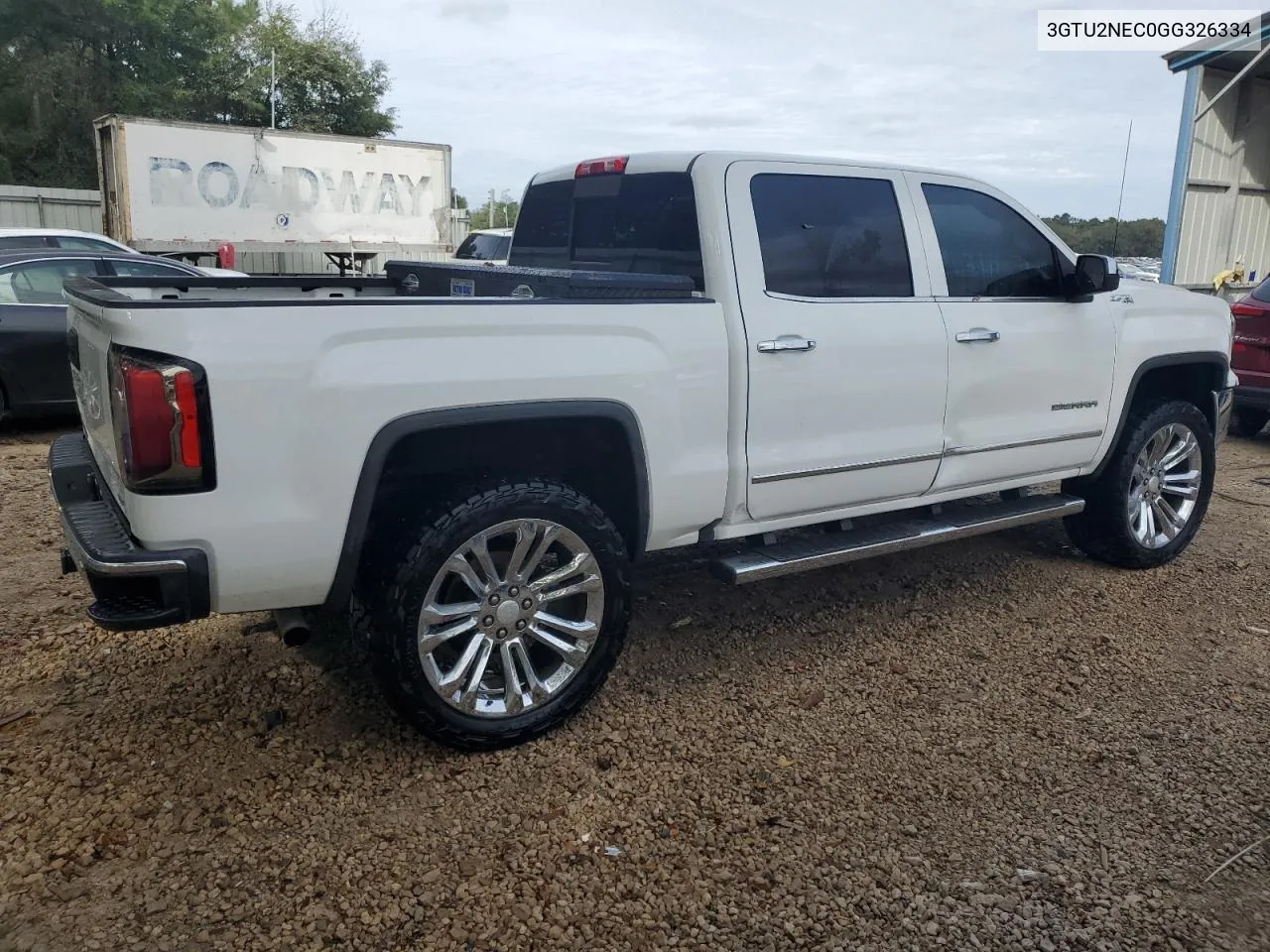 2016 GMC Sierra K1500 Slt VIN: 3GTU2NEC0GG326334 Lot: 76593304