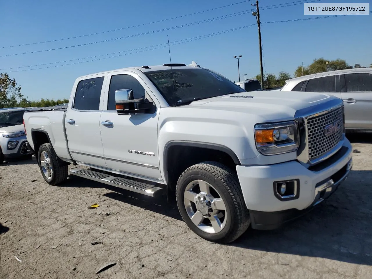 2016 GMC Sierra K2500 Denali VIN: 1GT12UE87GF195722 Lot: 76666064