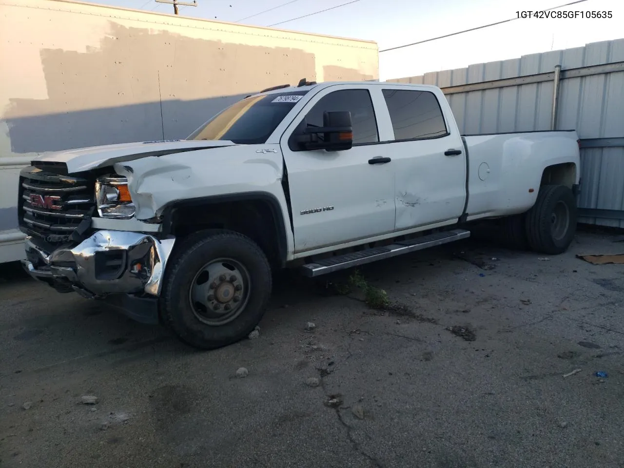 2016 GMC Sierra K3500 VIN: 1GT42VC85GF105635 Lot: 76798794