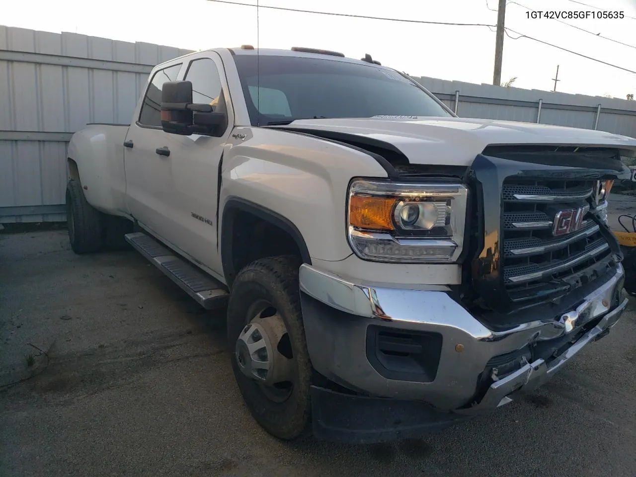 1GT42VC85GF105635 2016 GMC Sierra K3500