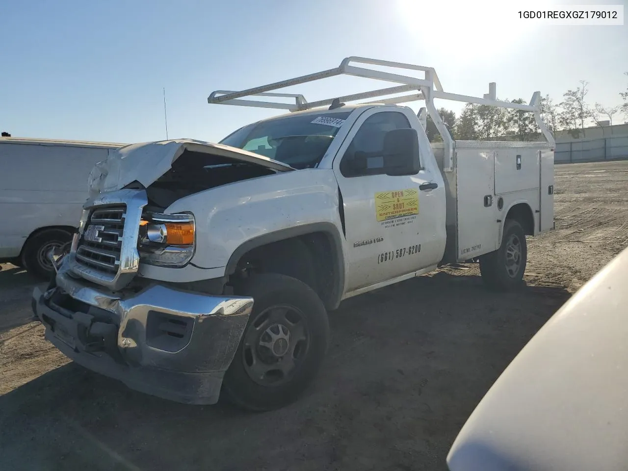 2016 GMC Sierra C2500 Heavy Duty VIN: 1GD01REGXGZ179012 Lot: 76996914