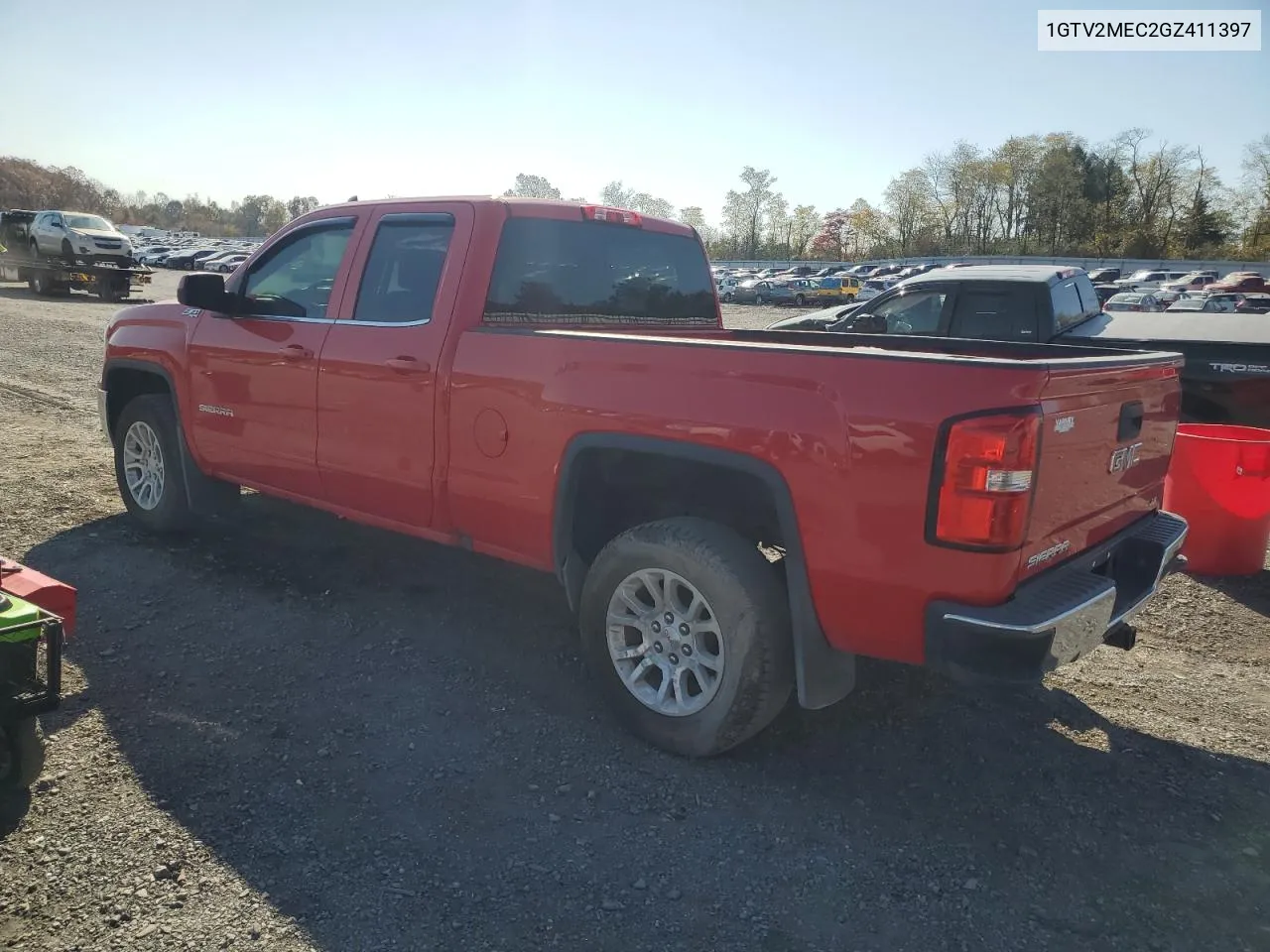 2016 GMC Sierra K1500 Sle VIN: 1GTV2MEC2GZ411397 Lot: 77441474