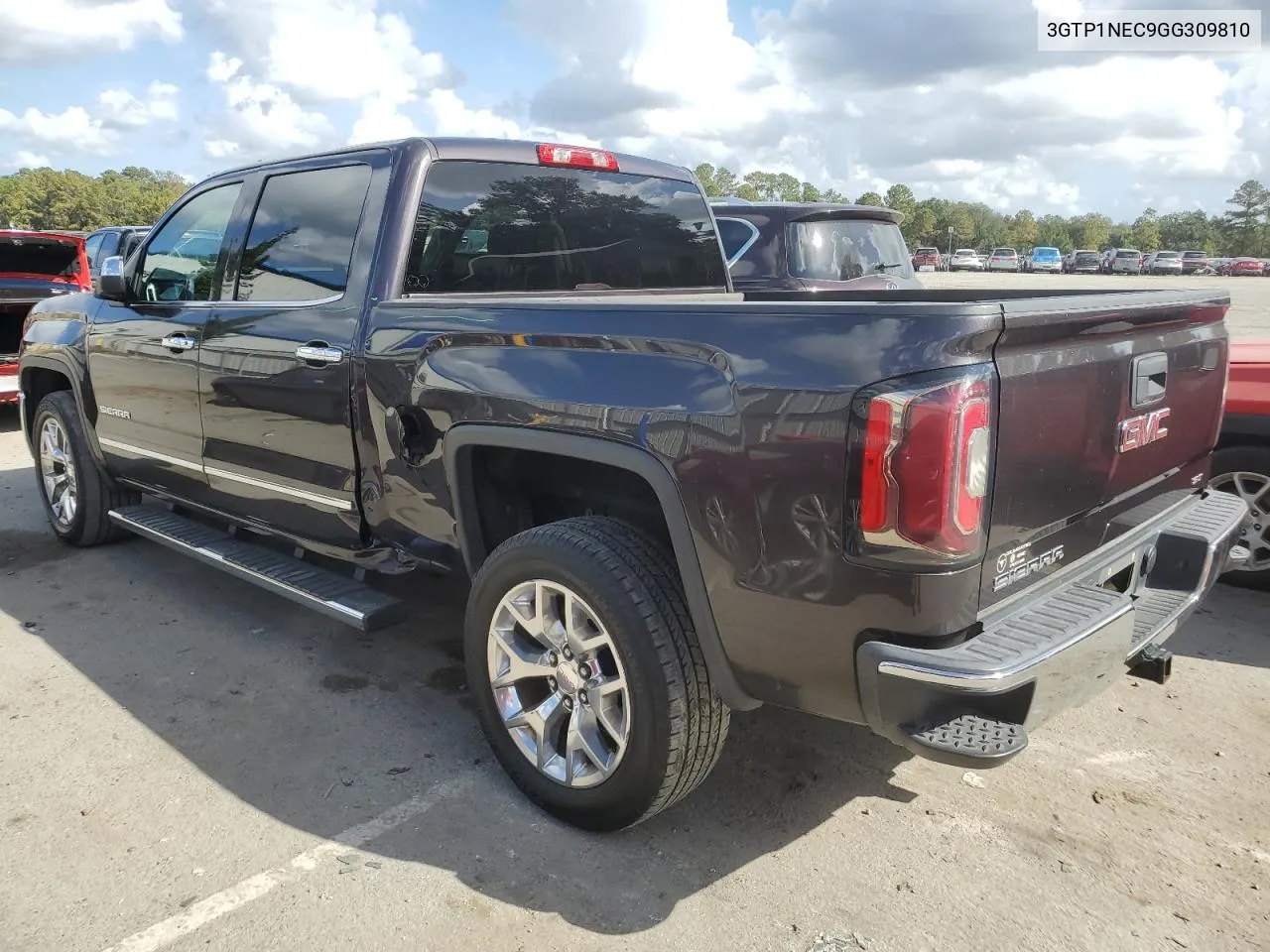 2016 GMC Sierra C1500 Slt VIN: 3GTP1NEC9GG309810 Lot: 77685044