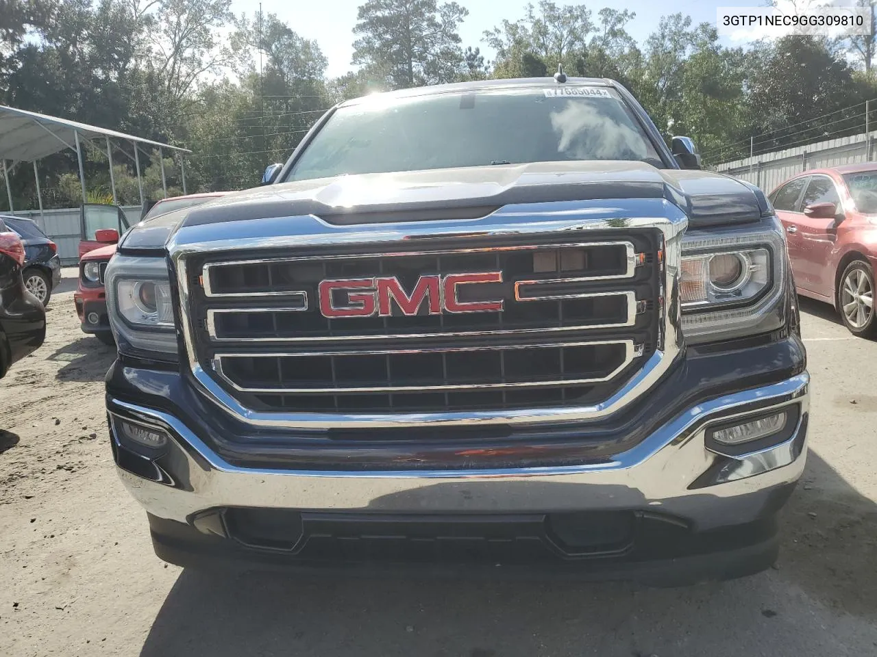 2016 GMC Sierra C1500 Slt VIN: 3GTP1NEC9GG309810 Lot: 77685044