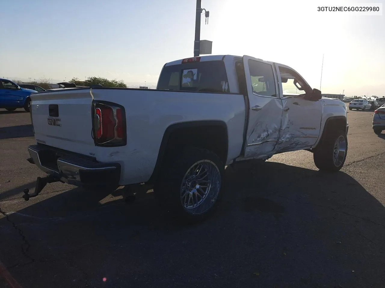 2016 GMC Sierra K1500 Slt VIN: 3GTU2NEC6GG229980 Lot: 78089144