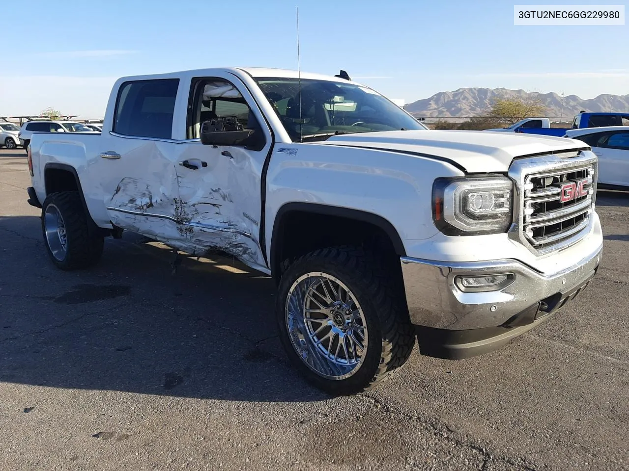 2016 GMC Sierra K1500 Slt VIN: 3GTU2NEC6GG229980 Lot: 78089144